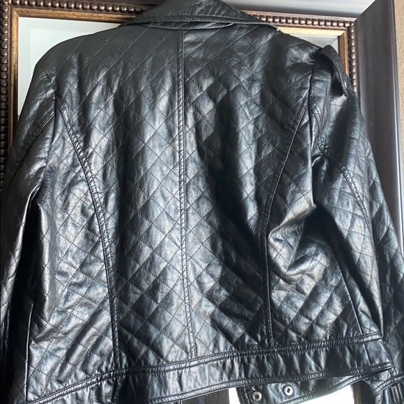 Faux Leather Jacket - Picture 2 of 7